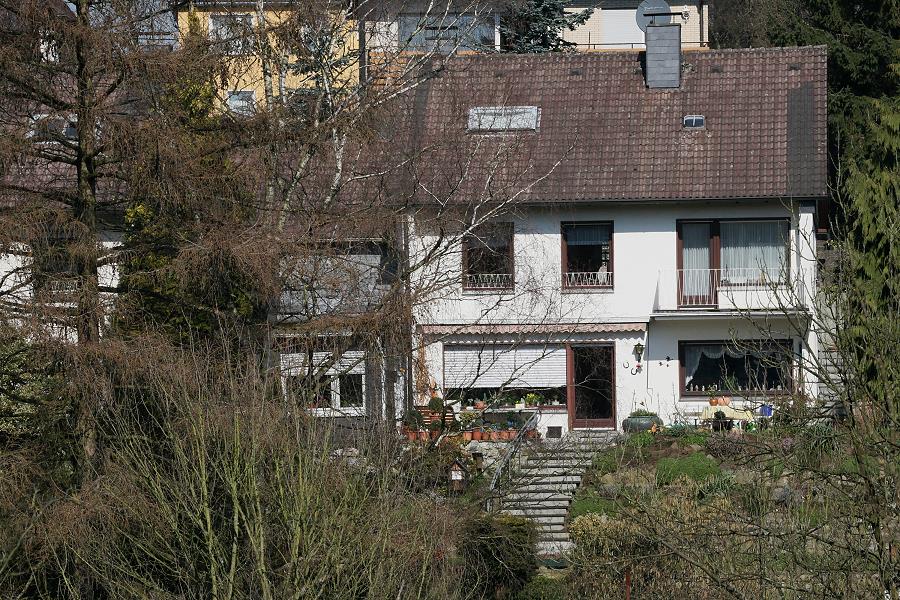 Gesehen vom Hang gegenüber